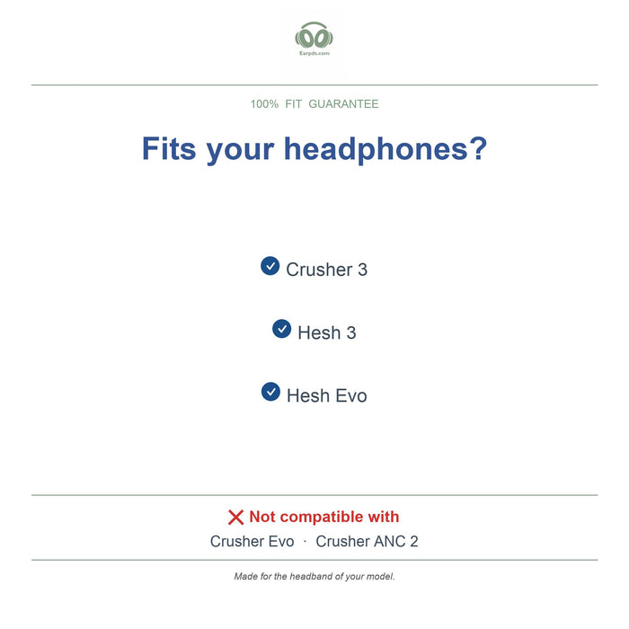 Kopfband für Skullcandy Hesh Evo / Crusher, kompatible Modelle