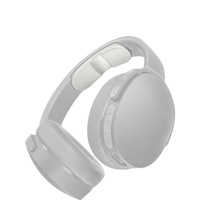 Kopfband für Skullcandy Hesh Evo / Crusher, Weiß Kunstleder