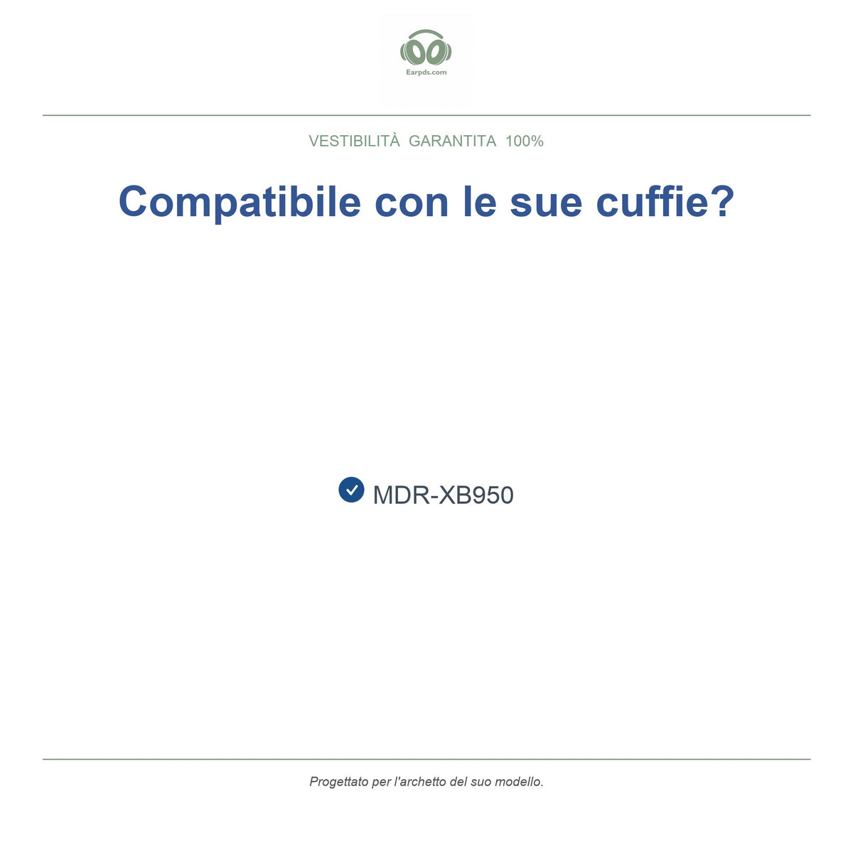 Archetto per Sony MDR-XB950