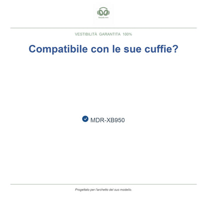 Archetto per Sony MDR-XB950, modelli compatibili