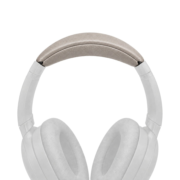 Kopfband für Sony WH-1000XM3, Silber Kunstleder