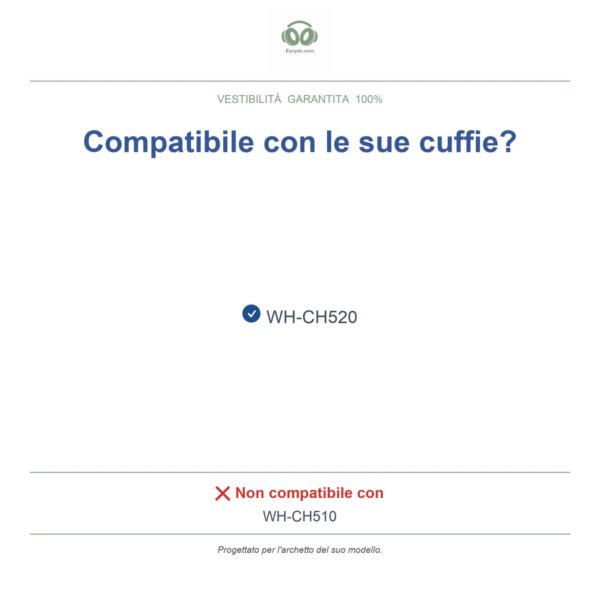 Archetto per Sony WH-CH520