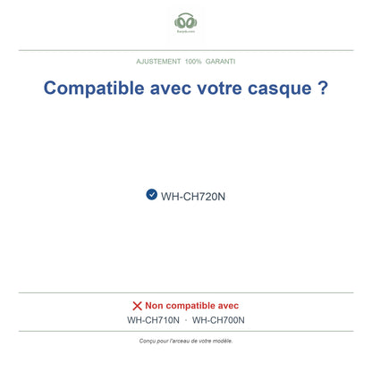 Arceau pour Sony WH-CH720N, modèles compatibles