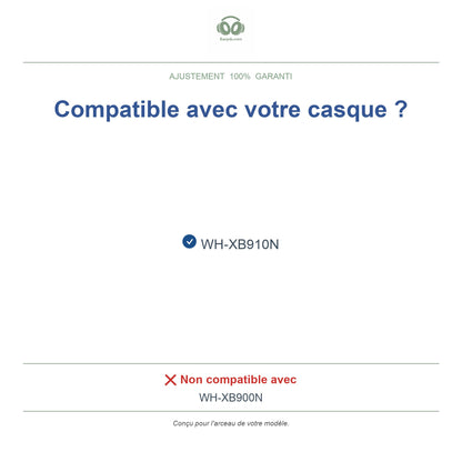 Arceau pour Sony WH-XB910N, modèles compatibles