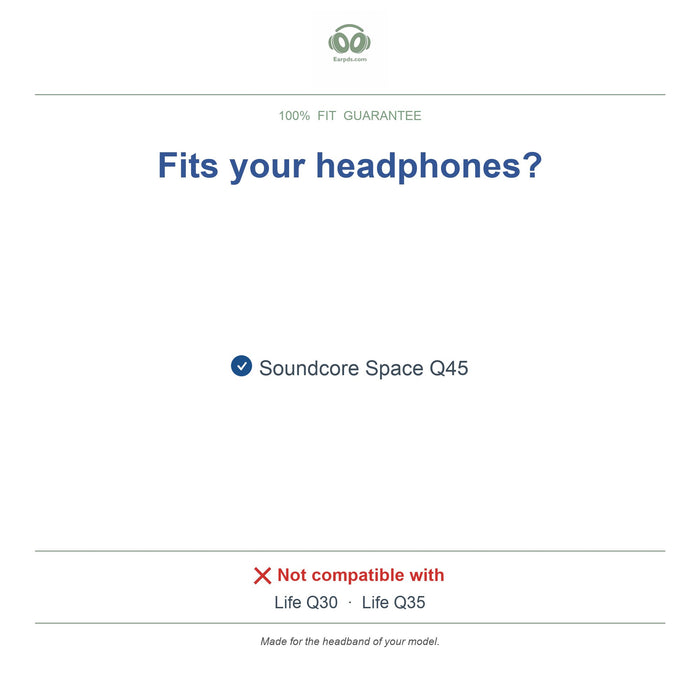 Headband for Anker Soundcore Space Q45, compatible models