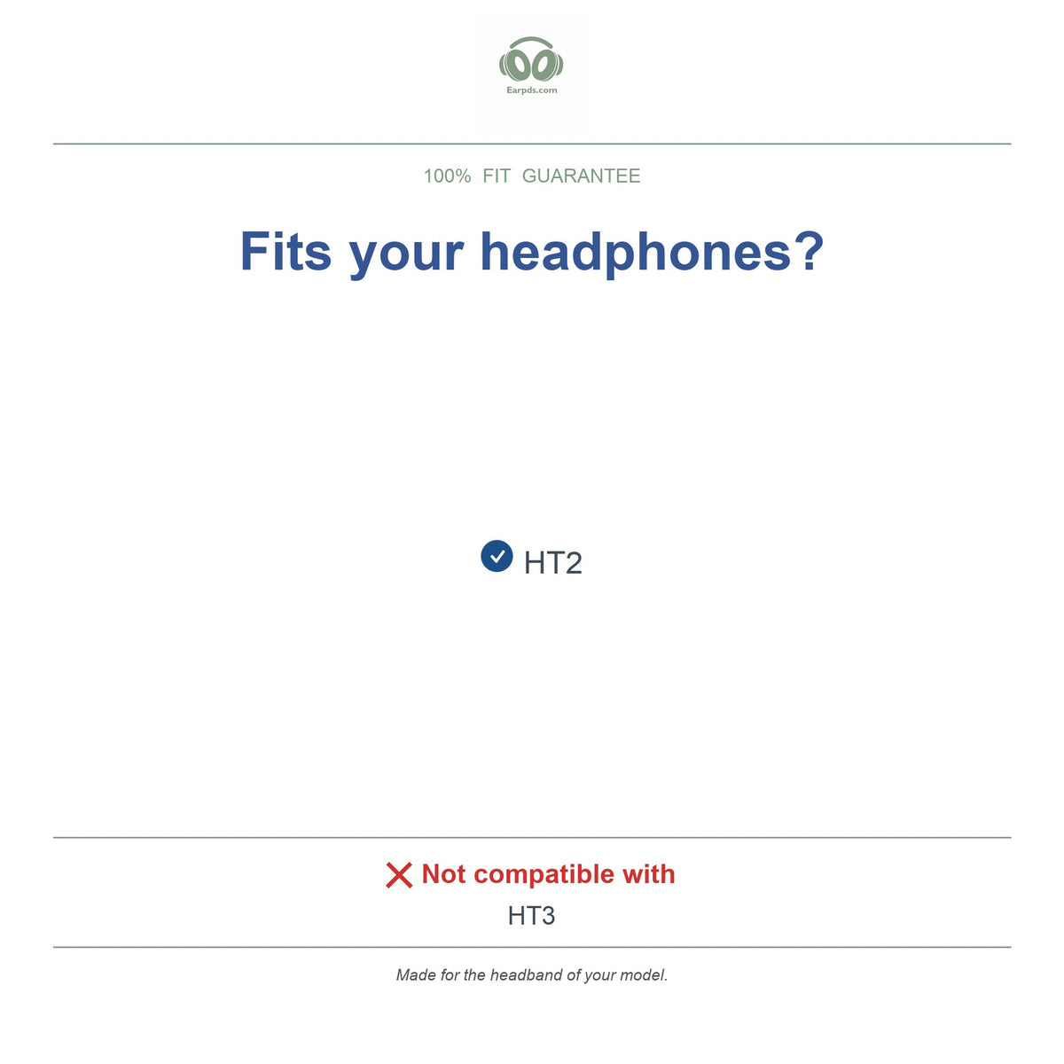 Headband for TOZO HT2, compatible models